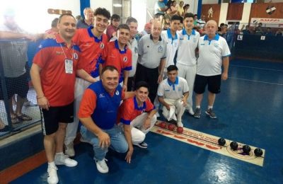 Porteña y Córdoba, los finalistas. Foto: Gentileza Facebook Bochas Córdoba.