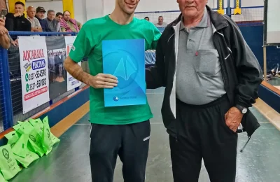 Rupere, junto a uno de los más ganadores: Jesús Pepicelli.